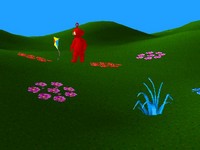 une photo d'Ã©cran de Teletubbies sur Sony Playstation